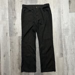 VTG Levis Sta Prest 10517-9055 Salt N Pepper Grey Rockabily Disco Pants Men's 35